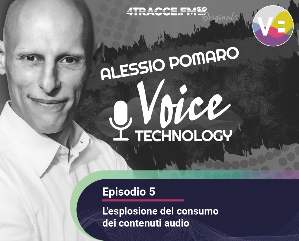 Voice Technology Podcast - l'esplosione del consumo dei contenuti audio