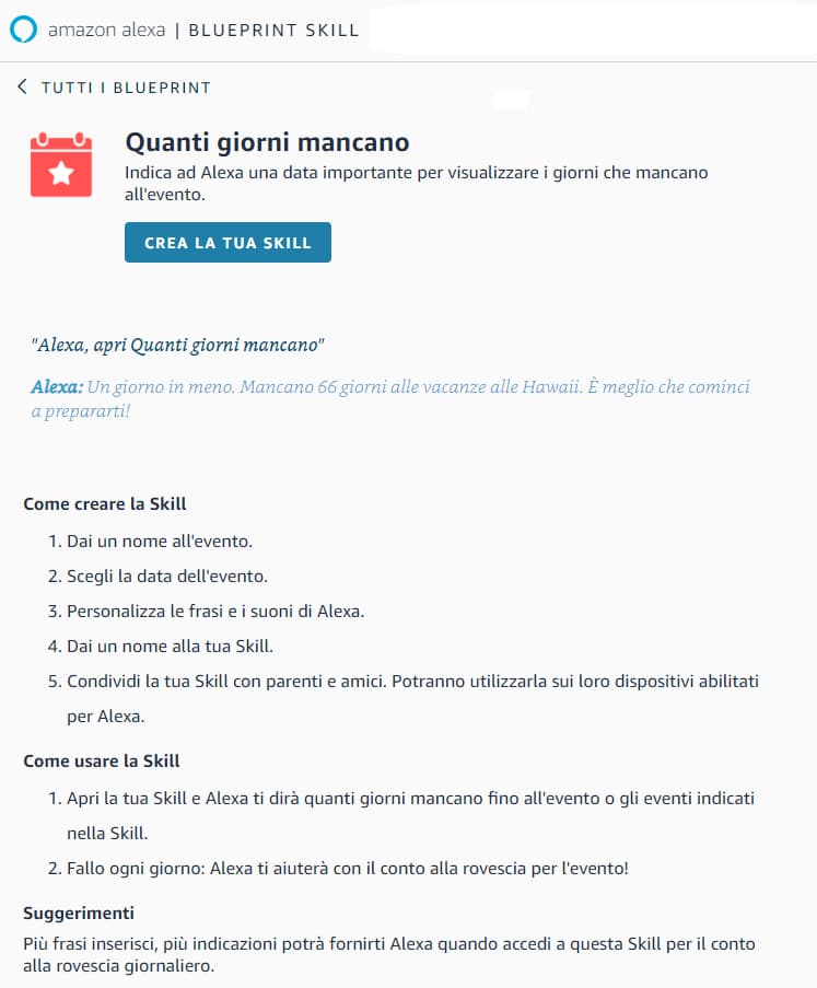 Un esempio di creazione di una skill con un Blueprint Un esempio di creazione di una skill con un Blueprint