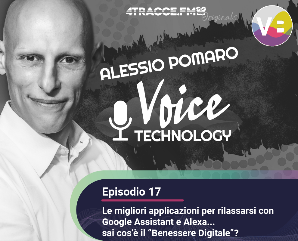 Voice Technology Podcast - le migliori applicazioni per rilassarsi con Google Assistant e Alexa - Benessere Digitale - Episodio 17