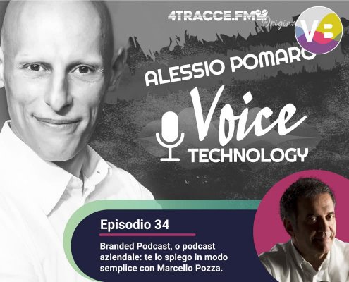Branded podcast, Alessio Pomaro intervista Marcello Pozza